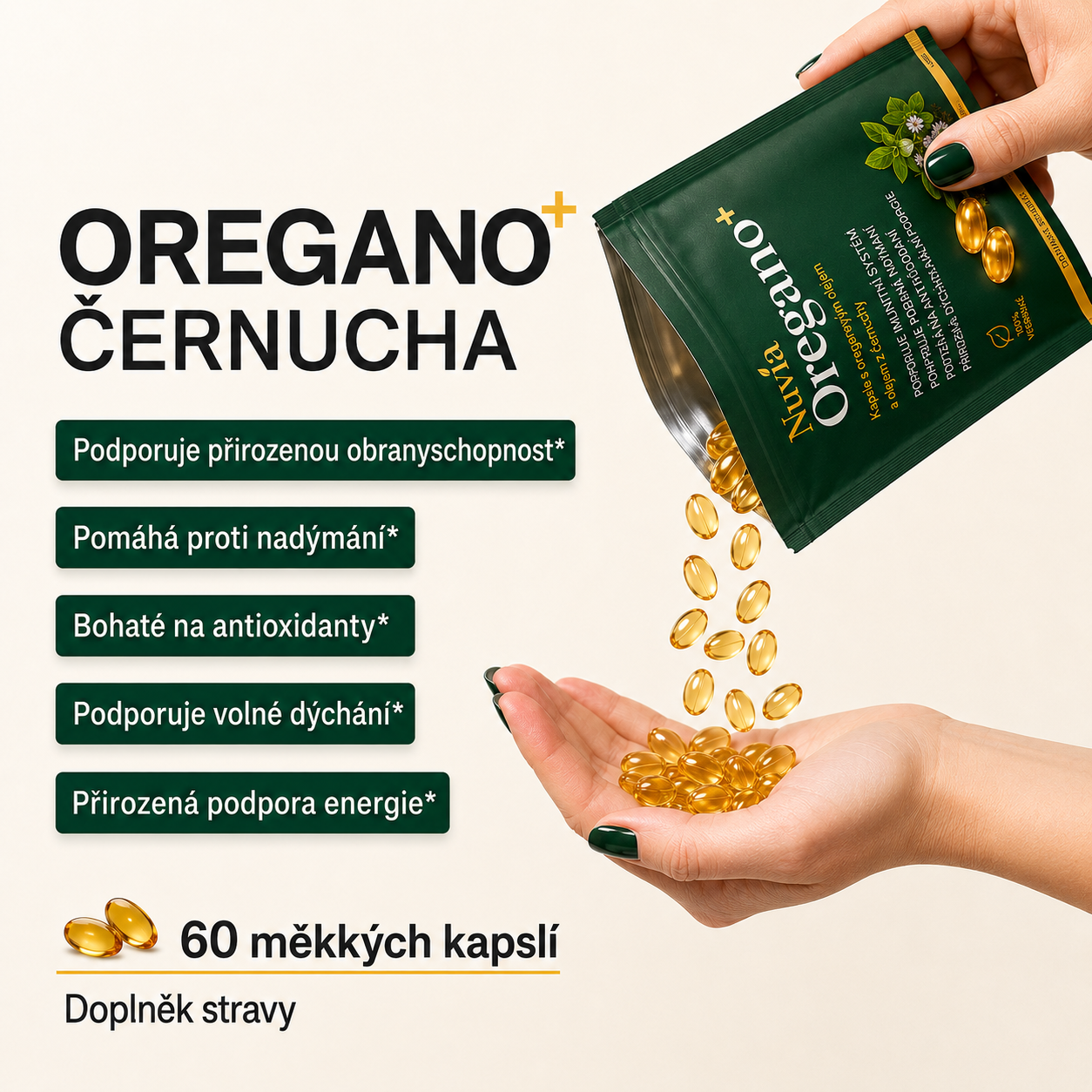 Oregano+ Každodenní podpora trávení a imunity