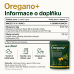 Oregano+ Každodenní podpora trávení a imunity